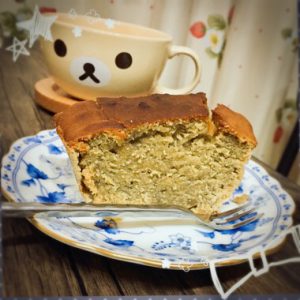 Dilmaアールグレイ with 大豆パウダーのバナナケーキ