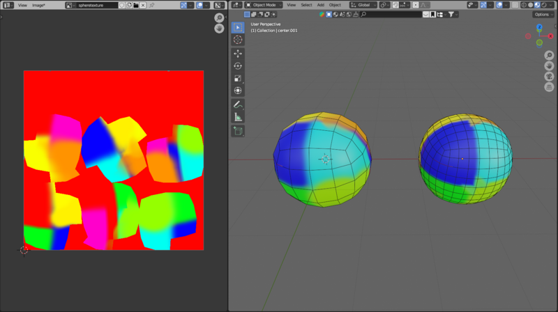 UVマップのコピー完了