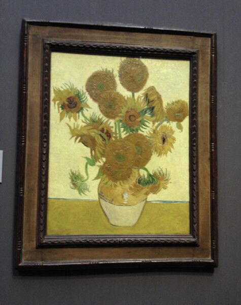 ナショナルギャラリーでゴッホのひまわり