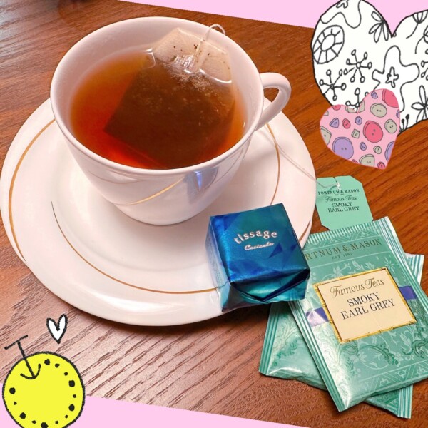 フォートナム&メイソン スモーキーアールグレイ with tissageのミルフィーユ