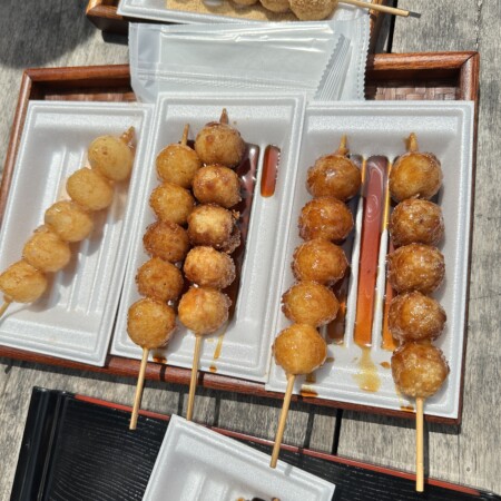 石山寺名物の揚げみたらし​