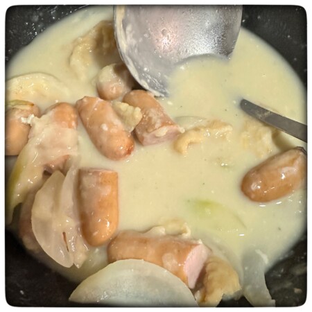 おでんのリメイクはカレーライス