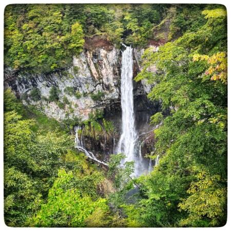 華厳滝　無料の展望台