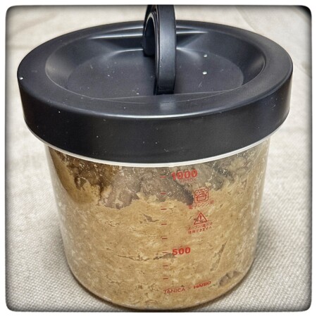 ヨーグルティアで自家製味噌