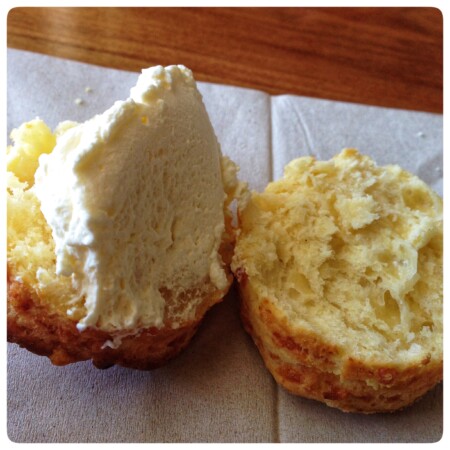 ウォルターピークのスコーン