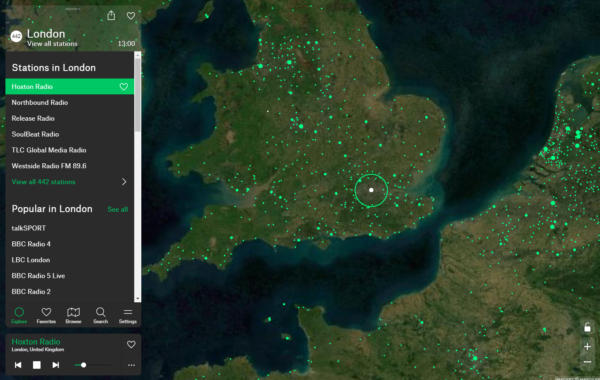 おすすめ無料ラジオアプリ「Radio Garden」
