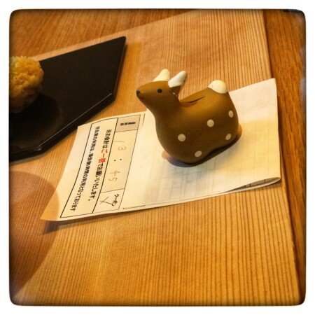 茶論 奈良町店で抹茶セット