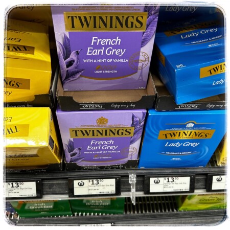 シドニーのスーパーで買えるトワイニング